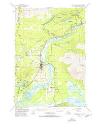 Anchorage C-6 Alaska Historical topographic map, 1:63360 scale, 15 X 15 Minute, Year 1951