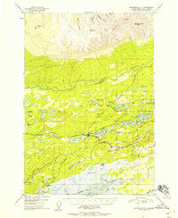 Anchorage C-7 Alaska Historical topographic map, 1:63360 scale, 15 X 15 Minute, Year 1951