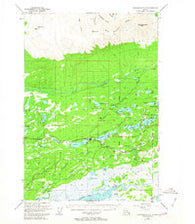 Anchorage C-7 Alaska Historical topographic map, 1:63360 scale, 15 X 15 Minute, Year 1950