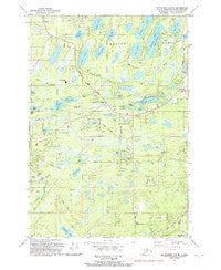 Anchorage C-8 SE Alaska Historical topographic map, 1:25000 scale, 7.5 X 7.5 Minute, Year 1992