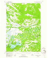 Anchorage C-8 Alaska Historical topographic map, 1:63360 scale, 15 X 15 Minute, Year 1950