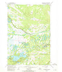 Anchorage C-8 Alaska Historical topographic map, 1:63360 scale, 15 X 15 Minute, Year 1950