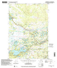 Anchorage C-8 Alaska Historical topographic map, 1:63360 scale, 15 X 15 Minute, Year 1994