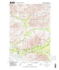 Anchorage D-2 Alaska Historical topographic map, 1:63360 scale, 15 X 15 Minute, Year 1976