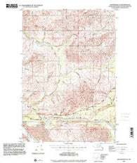 Anchorage D-2 Alaska Historical topographic map, 1:63360 scale, 15 X 15 Minute, Year 1993