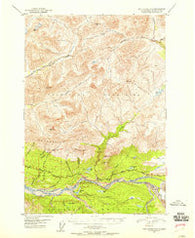 Anchorage D-3 Alaska Historical topographic map, 1:63360 scale, 15 X 15 Minute, Year 1948