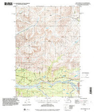 Anchorage D-3 Alaska Historical topographic map, 1:63360 scale, 15 X 15 Minute, Year 1993