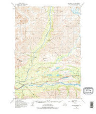 Anchorage D-4 Alaska Historical topographic map, 1:63360 scale, 15 X 15 Minute, Year 1948
