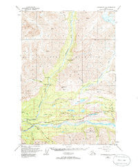 Anchorage D-4 Alaska Historical topographic map, 1:63360 scale, 15 X 15 Minute, Year 1948