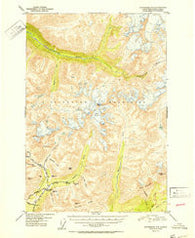 Anchorage D-6 Alaska Historical topographic map, 1:63360 scale, 15 X 15 Minute, Year 1952