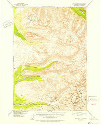 Anchorage D-7 Alaska Historical topographic map, 1:63360 scale, 15 X 15 Minute, Year 1952