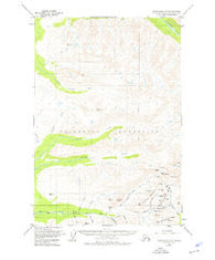 Anchorage D-7 Alaska Historical topographic map, 1:63360 scale, 15 X 15 Minute, Year 1951