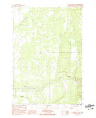 Anchorage D-8 SW Alaska Historical topographic map, 1:25000 scale, 7.5 X 7.5 Minute, Year 1983