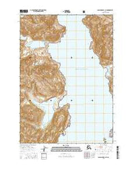 Anchorage A-1 SE Alaska Current topographic map, 1:25000 scale, 7.5 X 7.5 Minute, Year 2016