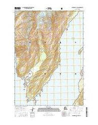 Anchorage A-3 SW Alaska Current topographic map, 1:25000 scale, 7.5 X 7.5 Minute, Year 2016