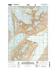 Anchorage A-4 SW Alaska Current topographic map, 1:25000 scale, 7.5 X 7.5 Minute, Year 2016