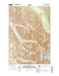 Anchorage A-7 NE Alaska Current topographic map, 1:25000 scale, 7.5 X 7.5 Minute, Year 2015