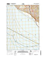 Anchorage A-8 SW Alaska Current topographic map, 1:25000 scale, 7.5 X 7.5 Minute, Year 2016