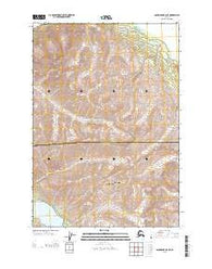 Anchorage B-6 NE Alaska Current topographic map, 1:25000 scale, 7.5 X 7.5 Minute, Year 2013