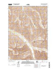 Anchorage B-6 SW Alaska Current topographic map, 1:25000 scale, 7.5 X 7.5 Minute, Year 2013