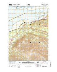 Anchorage B-7 NE Alaska Current topographic map, 1:25000 scale, 7.5 X 7.5 Minute, Year 2016