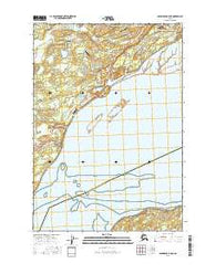Anchorage B-8 NE Alaska Current topographic map, 1:25000 scale, 7.5 X 7.5 Minute, Year 2016
