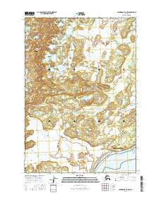 Anchorage B-8 NW Alaska Current topographic map, 1:25000 scale, 7.5 X 7.5 Minute, Year 2016