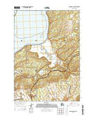 Anchorage B-8 SE Alaska Current topographic map, 1:25000 scale, 7.5 X 7.5 Minute, Year 2015
