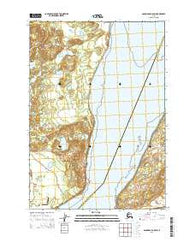 Anchorage B-8 SW Alaska Current topographic map, 1:25000 scale, 7.5 X 7.5 Minute, Year 2015