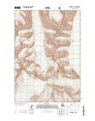 Anchorage C-1 SW Alaska Current topographic map, 1:25000 scale, 7.5 X 7.5 Minute, Year 2013