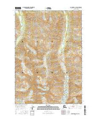 Anchorage C-3 NE Alaska Current topographic map, 1:25000 scale, 7.5 X 7.5 Minute, Year 2016
