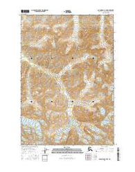 Anchorage C-4 NE Alaska Current topographic map, 1:25000 scale, 7.5 X 7.5 Minute, Year 2016
