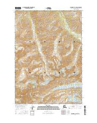 Anchorage C-4 NW Alaska Current topographic map, 1:25000 scale, 7.5 X 7.5 Minute, Year 2016