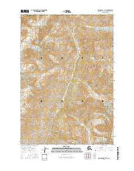Anchorage C-4 SW Alaska Current topographic map, 1:25000 scale, 7.5 X 7.5 Minute, Year 2016