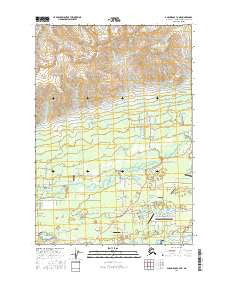Anchorage C-7 NE Alaska Current topographic map, 1:25000 scale, 7.5 X 7.5 Minute, Year 2016