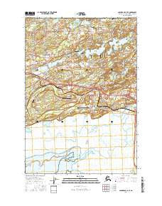 Anchorage C-7 SE Alaska Current topographic map, 1:25000 scale, 7.5 X 7.5 Minute, Year 2016