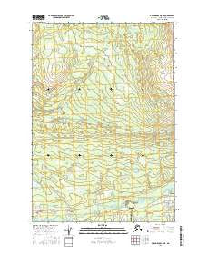Anchorage C-8 NE Alaska Current topographic map, 1:25000 scale, 7.5 X 7.5 Minute, Year 2016