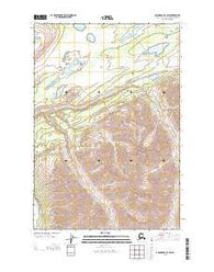 Anchorage D-1 SW Alaska Current topographic map, 1:25000 scale, 7.5 X 7.5 Minute, Year 2013
