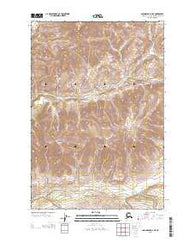 Anchorage D-2 NE Alaska Current topographic map, 1:25000 scale, 7.5 X 7.5 Minute, Year 2013