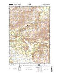 Anchorage D-2 SW Alaska Current topographic map, 1:25000 scale, 7.5 X 7.5 Minute, Year 2013