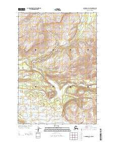 Anchorage D-2 SW Alaska Current topographic map, 1:25000 scale, 7.5 X 7.5 Minute, Year 2013