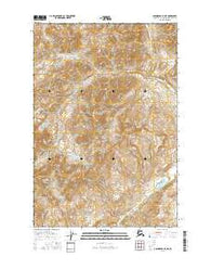 Anchorage D-3 NE Alaska Current topographic map, 1:25000 scale, 7.5 X 7.5 Minute, Year 2016