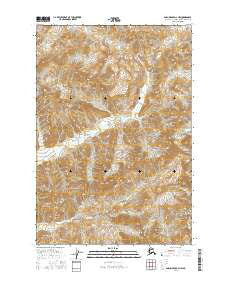 Anchorage D-3 NW Alaska Current topographic map, 1:25000 scale, 7.5 X 7.5 Minute, Year 2016
