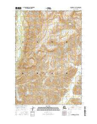 Anchorage D-4 NE Alaska Current topographic map, 1:25000 scale, 7.5 X 7.5 Minute, Year 2016