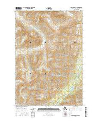 Anchorage D-4 NW Alaska Current topographic map, 1:25000 scale, 7.5 X 7.5 Minute, Year 2016
