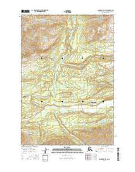 Anchorage D-4 SW Alaska Current topographic map, 1:25000 scale, 7.5 X 7.5 Minute, Year 2016