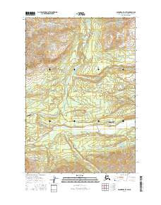 Anchorage D-4 SW Alaska Current topographic map, 1:25000 scale, 7.5 X 7.5 Minute, Year 2016