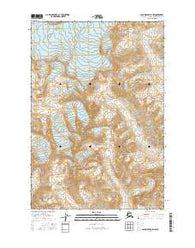 Anchorage D-5 NW Alaska Current topographic map, 1:25000 scale, 7.5 X 7.5 Minute, Year 2016