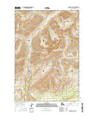 Anchorage D-5 SW Alaska Current topographic map, 1:25000 scale, 7.5 X 7.5 Minute, Year 2016