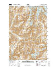 Anchorage D-6 NE Alaska Current topographic map, 1:25000 scale, 7.5 X 7.5 Minute, Year 2016